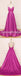 Sexy Soft Satin Spaghetti Straps V-Neck Sleeveless Backless A-Line Long Prom Dresses, PD3581