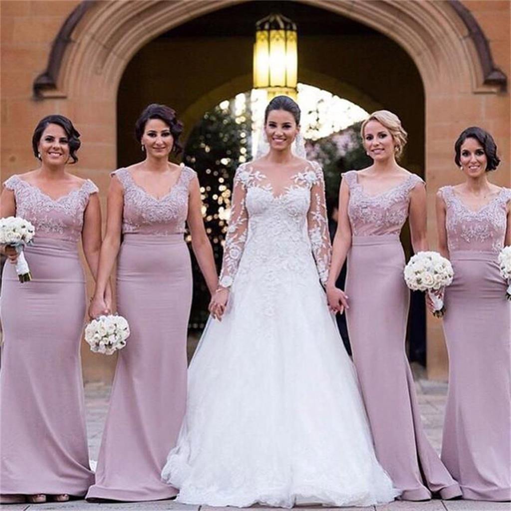 Cap Sleeves Long Mermaid Black Jersey Bridesmaid Dresses, Long Bridesmaid Dresses, Cheap Bridesmaid Dresses Cap Sleeves Long Mermaid Black Jersey Bridesmaid Dresses, Long Bridesmaid Dresses, Cheap Bridesmaid Dresses