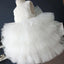 Off White Lace Top Tulle Flower Girl Dresses, Cute Tutu Dresses for Wedding, FG032