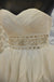 Strapless Organza A-line Ruffle Custom Wedding Dresses Online, WD358