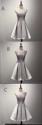 New Design Lovely Junior Cheap One Shoulder Sweetheart Scoop Homecoming Dress,  PD0412