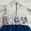 Top Lace Tulle Sleeveless Zipper Back Lovely Pretty Flower Girl Dresses , FG0085