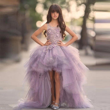 purple flower girl dresses Dress Children Easter Dress Party Dress Sequins Puffy Princess Communion Dress, Purple / 4-5 Years (120cm) and costumes are beautifully made with imagination and love Ball Pageant Dress Purple Flower