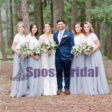 Charming Newest Most Popular Handmade Short Sleeves Pretty Comfortable Bridesmaid Dresses, PD0521 - SposaBridal