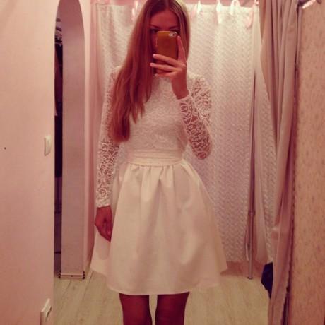 Junior Newest Long Sleeves Custom Top Lace Cheap Teen Homecoming Dress SposaBridal Junior Newest Long Sleeves Custom Top Lace Cheap Teen Homecoming Dress SposaBridal