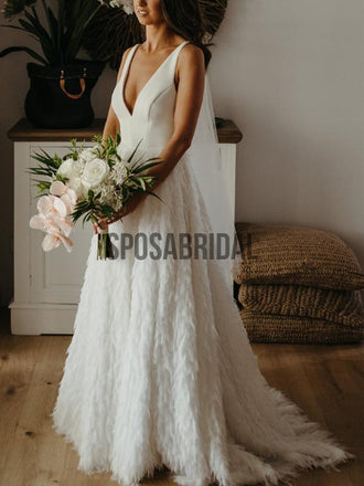 Mermaid Cap Sleeves See-though Open-back Beading Wedding Dresses, WD0476