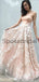A-line Sweetheart Pink Gorgeous Pretty Modest Prom Dresses PD2164