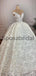 A-line Unique Lace Vintage Princess Romantic Wedding Dresses, Bridal Gown WD0367