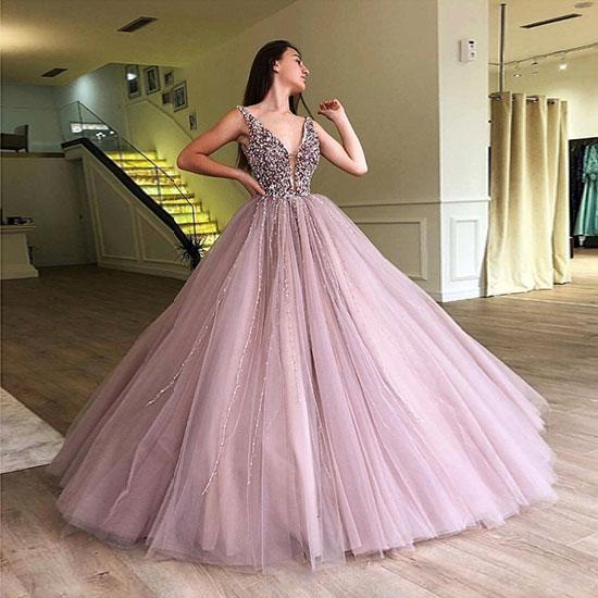 A-line Elegant Sparkly Gorgeous Princess Prom Gown, Purple Stunning Pr SposaBridal A-line Elegant Sparkly Gorgeous Princess Prom Gown, Purple Stunning Pr SposaBridal