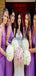 Beach Cheap Purple Elegant Bridesmaid Dresses, Wedding Guest WG791