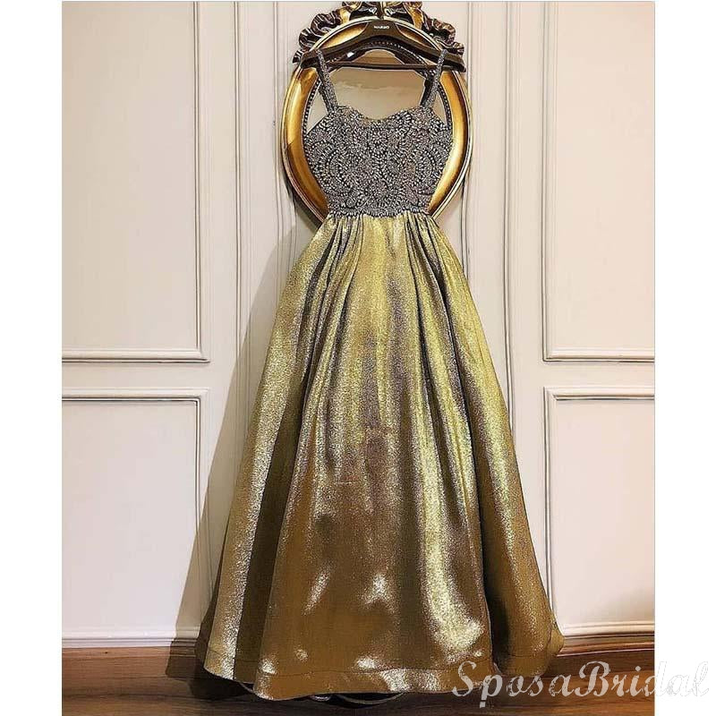 Beaded  Sparkly Unique Design Beautiful Popular Modest Prom Dresses, PD1397