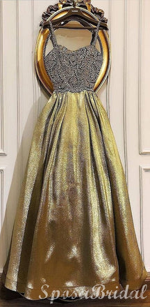 Beaded  Sparkly Unique Design Beautiful Popular Modest Prom Dresses, PD1397