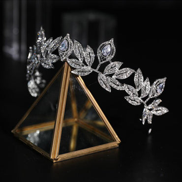 Bridal Crown Rhinestone Headwear Shiny Wedding Jewelry Bridal Accessories, ORN07