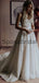 Charming Lace Vintage Long Sweetheart Popular Wedding Dresses WD0432