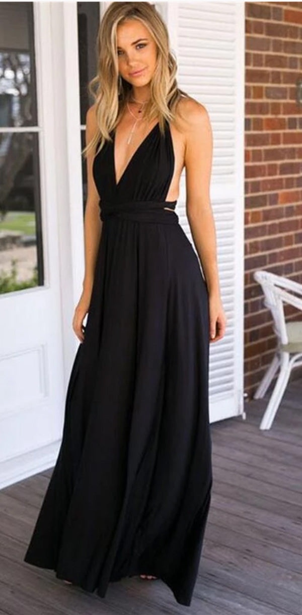 Charming Comfortable Convertible Bridesmaid Dresses, PD0375 SposaBridal Charming Comfortable Convertible Bridesmaid Dresses, PD0375 SposaBridal
