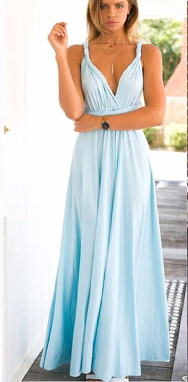 Charming Comfortable Convertible Bridesmaid Dresses, PD0375 SposaBridal Charming Comfortable Convertible Bridesmaid Dresses, PD0375 SposaBridal