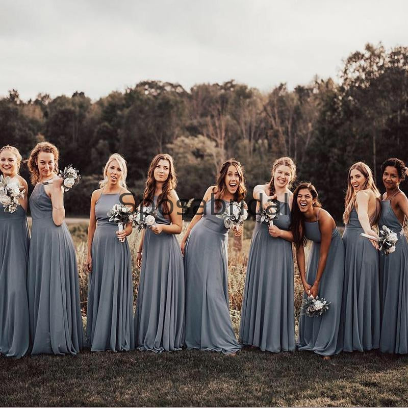 Dusty Blue Bridesmaid Dresses | Baby Blue Dresses | Birdy Grey