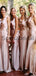 Cheap Mermaid Charming Long Elegant Bridesmaid Dresses WG876