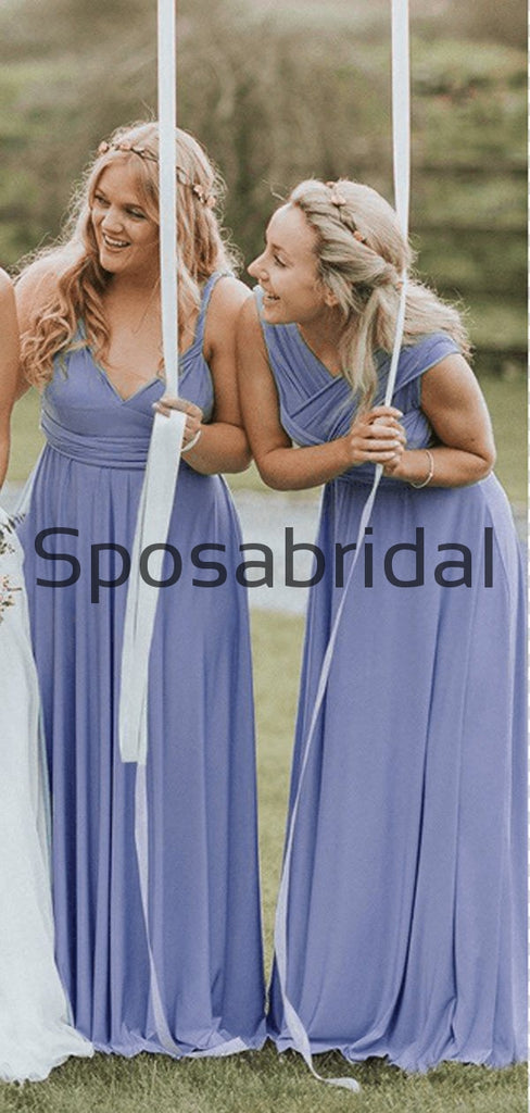 Convertible Most Popular Long Elegant Formal Bridesmaid Dresses WG854