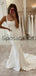Country Satin Simple Elegant Wedding Dresses, Modest Prom Dresses WD0451