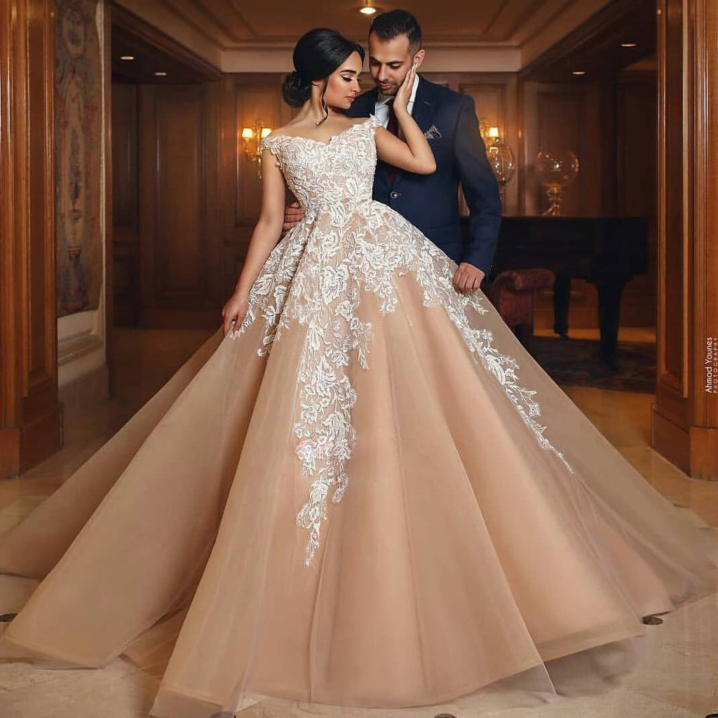 Gorgeous Long High Quality Elegant Hot Sale Wedding Dresses Online ,WD –  SposaBridal