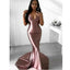 Long Cheap  Fashion Sexy Mermaid V-Neck Sweep Train  Prom  Dresses, Party Dresses, PD1234