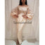 Long Sleeves Lace Off the Shoulder Mermaid Formal Elegant Modestt Prom Dresses, Prom dress PD1884