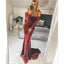 Long Sleeves Velvet New Arrival Popular Mermaid Simple Formal Long Prom Dresses, evening dress PD1598