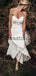 Mermaid Unique Simple Satin Vintage Wedding Dresses WD0490