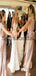 Mismatched Jersey Elegant Beach Long Bridesmaid Dresses WG820