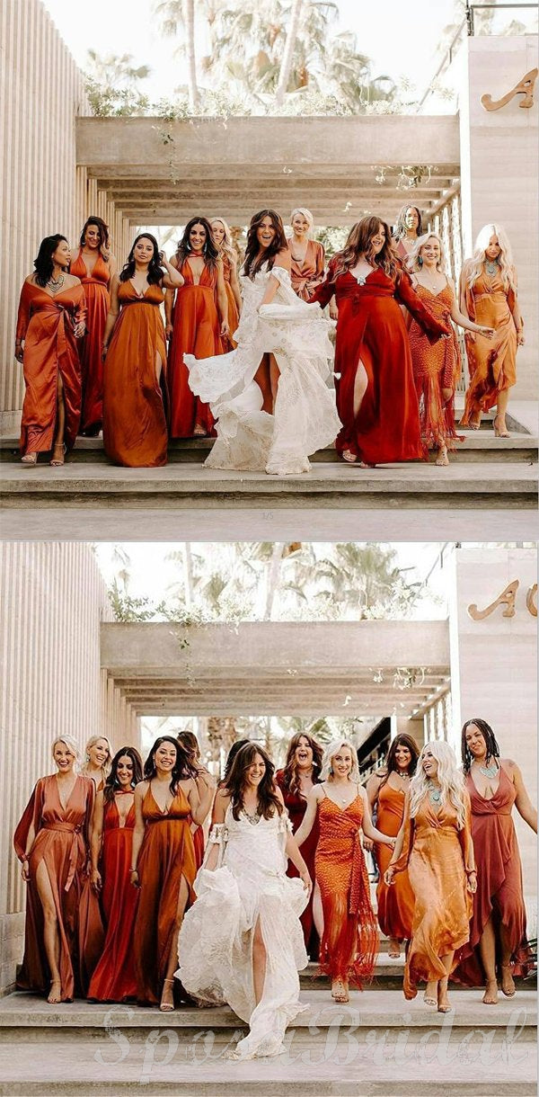 Mismatched Most Popular Newest Elegant Unique Bridesmaid Dresses, wedd SposaBridal Mismatched Most Popular Newest Elegant Unique Bridesmaid Dresses, wedd SposaBridal