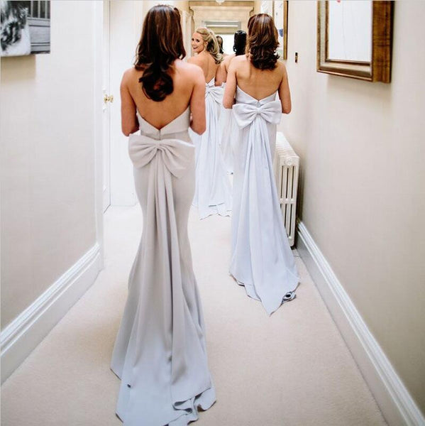 Modest Pretty Elegant Unique Mermaid Strapless Long Light Sky Blue Bri SposaBridal Modest Pretty Elegant Unique Mermaid Strapless Long Light Sky Blue Bri SposaBridal