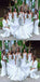 New Arrival Mismatch White Mermaid Fashion Fall Elegant Popular Bridesmaid Dresses, WG548