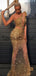 New Arrival One Shoulder Mermaid Formal Elegant Sparkly Modest Prom Dresses, Prom Dress PD1893