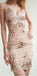 New Arrival Popular Sleeves Mermaid Custom Inexpensive Homecoming Dress, Short Prom Dress,BD0413