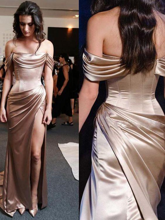 Ralph and russo champagne dress Outlet