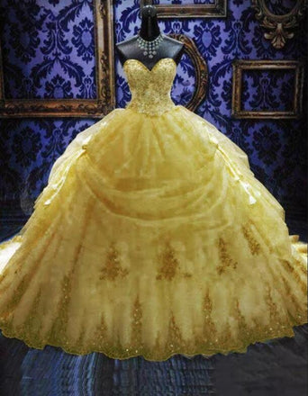 Luxury Sweetheart Silver Lace Wedding Party Dresses, Corset Lace Up Bridal Gown, WD0018