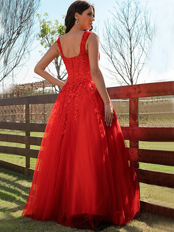 red off the shoulder lace prom dress Burgundy Off Shoulder Lace Satin Long Prom Dress Burgundy Evening Dress US 14 / Burgundy