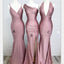 Rose Mermaid Elegant Cheap Mismatched Popular Bridesmaid Dresses, PD1026