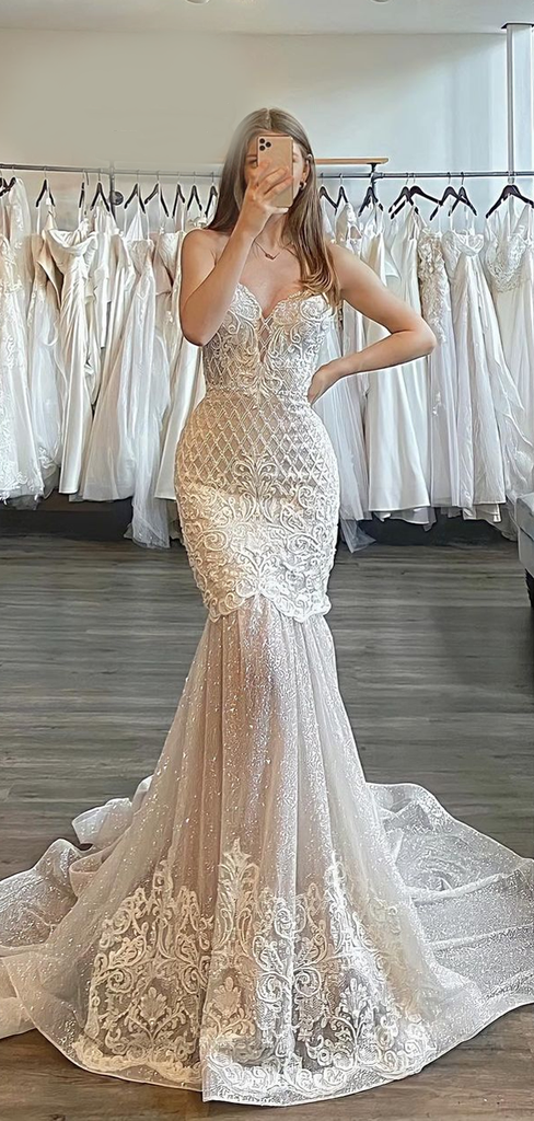 Sexy vintage wedding dress best sale