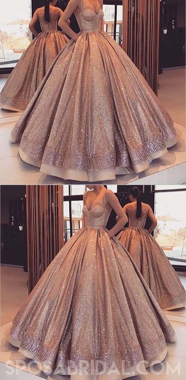 Hot Sale A Line Blush Pink Sweetheart Floor Length Prom Dress With Seq –  Rjerdress
