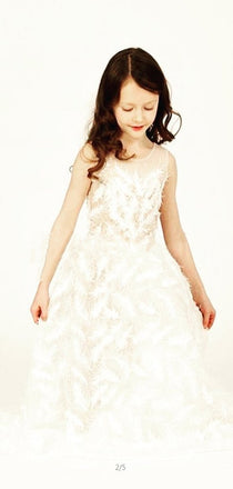 Unique Vintage Country Lovely Flower Girl Dresses, FG141