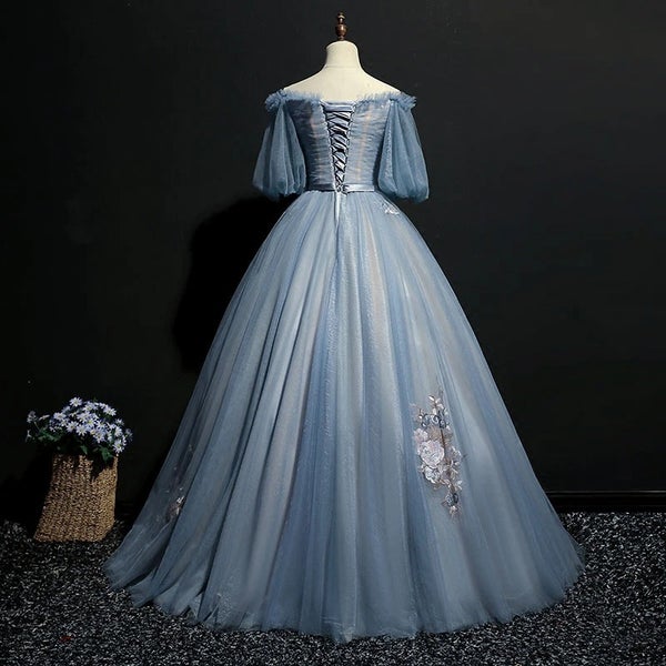 blue victorian wedding dresses Sapphire Seduction