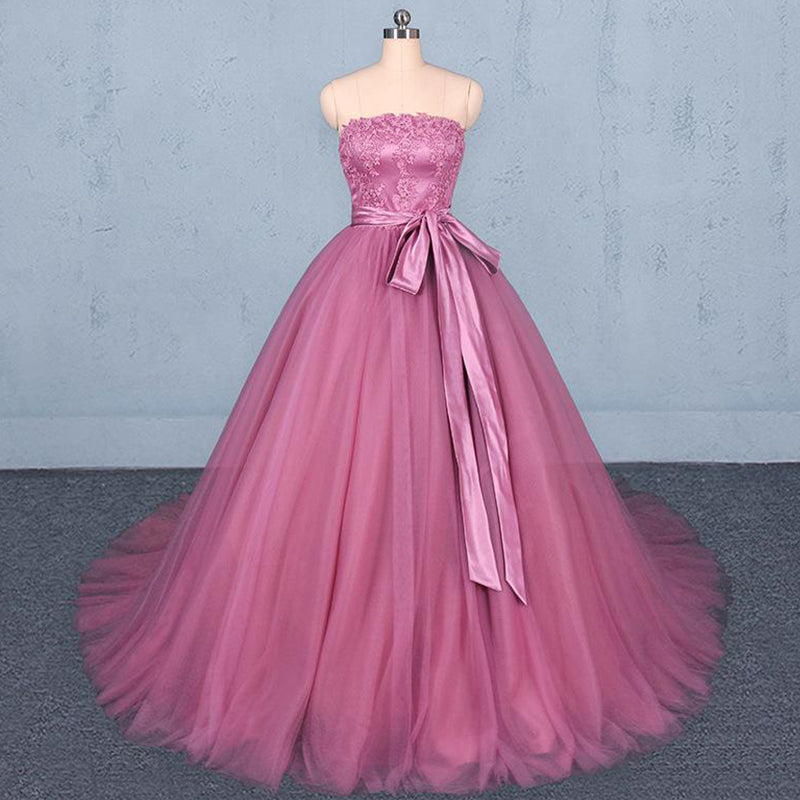 Buy Khushrana Dusty Rose Gown by Designer ANUSHREE REDDY Online at Ogaan.com