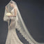 Stunning Long Lace Applique Wedding Veil For Wedding Party, WV0101