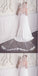 Romantic Tulle Long Wedding Veil With Lace Appliques, WV0112