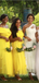 Multi-style Tea-length Sheath Flower Tulle Bridesmaid Dress, BD3052