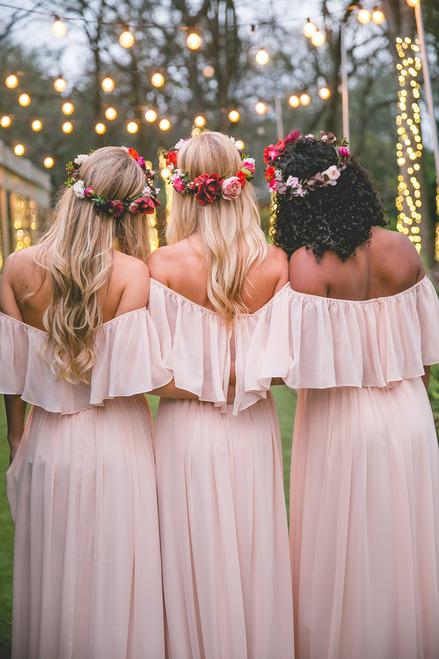 Off Shoulder Chiffon Cheap Popular New Simple Bridesmaid Dress WG231 SposaBridal Off Shoulder Chiffon Cheap Popular New Simple Bridesmaid Dress WG231 SposaBridal