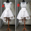 Charming Popular New Design Sexy See through Lace High Low homecoming prom dresses,  CM0001