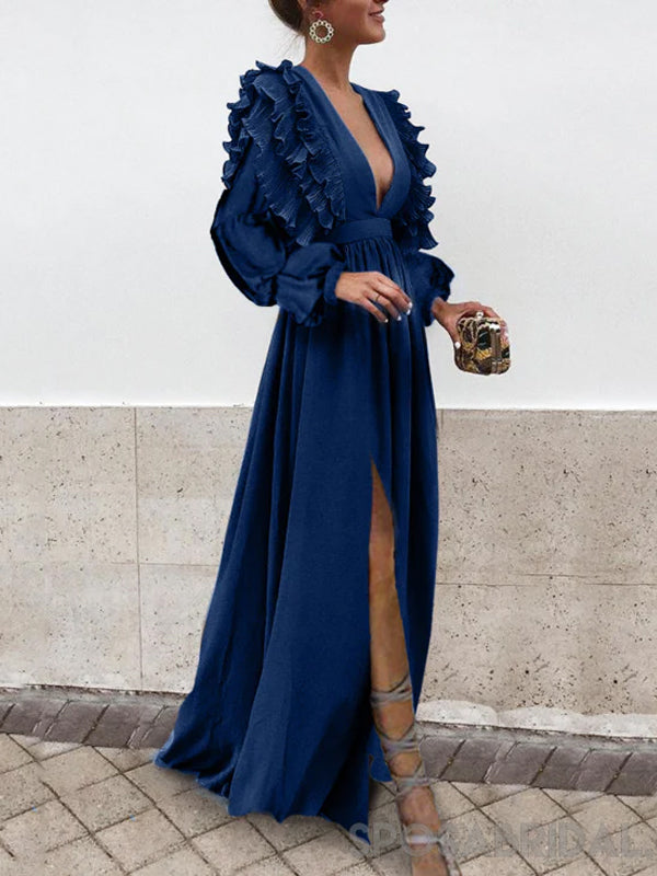 cheap boho prom dresses Lilac Floral Boho Prom Dresses Spaghetti Strap Junior Prom Dress ARD2073